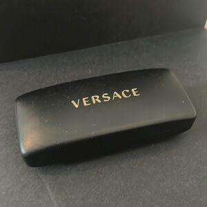 Versace Eyeglass Sunglass Case Black Case Only!